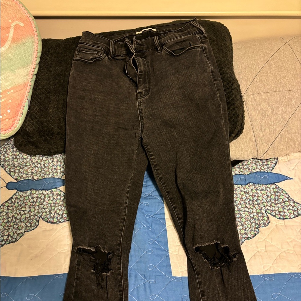 Black Ripped Jeans